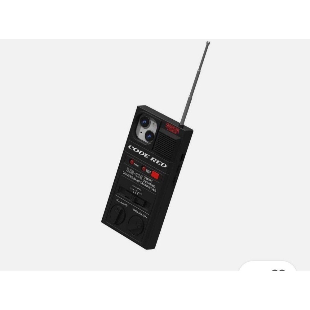 Stranger Things Walkie-Talkie Phone Case Apple iPhone 15 Pro Max‎